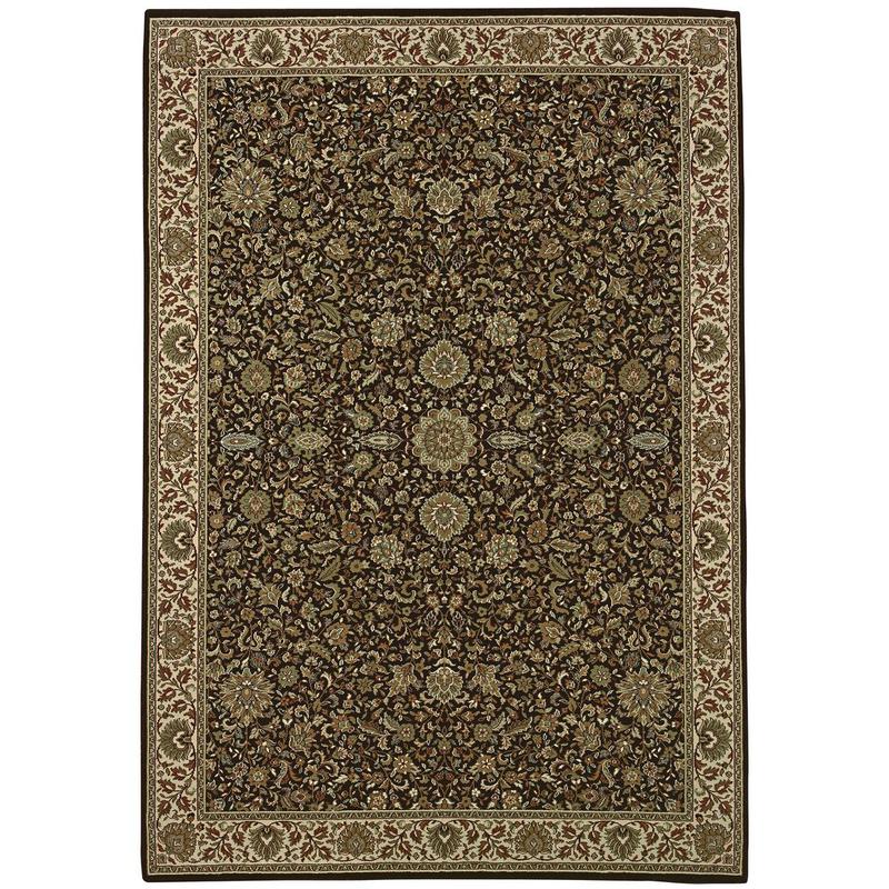 Ariana 172D2 Brown/ Ivory Indoor Area Rug