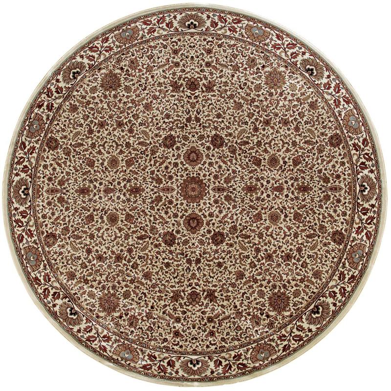 Ariana 172W3 Ivory/ Green Indoor Area Rug