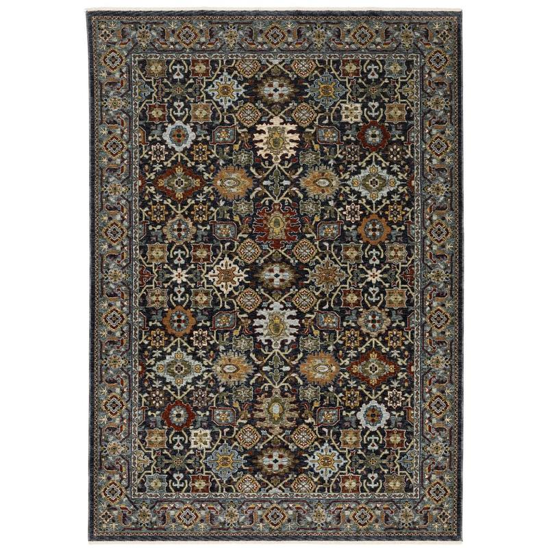 Aberdeen 4922D Blue/ Multi Indoor Area Rug