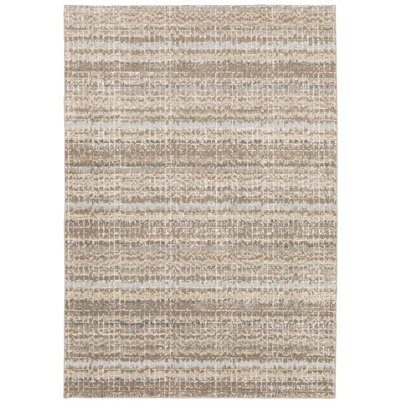 Atlas 747E0 Ivory/ Grey Indoor Area Rug