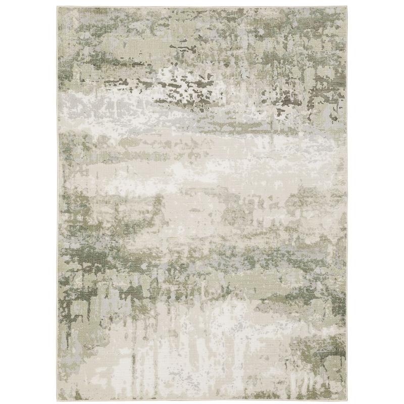 Caravan 2061W Beige/ Green Indoor Area Rug