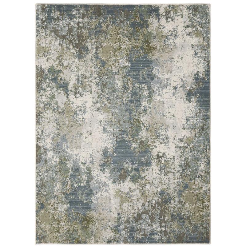 Caravan 5090E Blue/ Green Indoor Area Rug