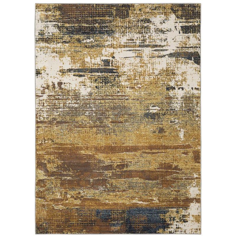 Caravan 8020X Gold/ Brown Indoor Area Rug