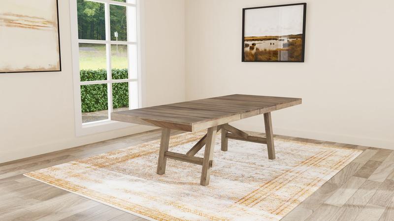 Casual Loft (68" - 100.25")  Trestle Table