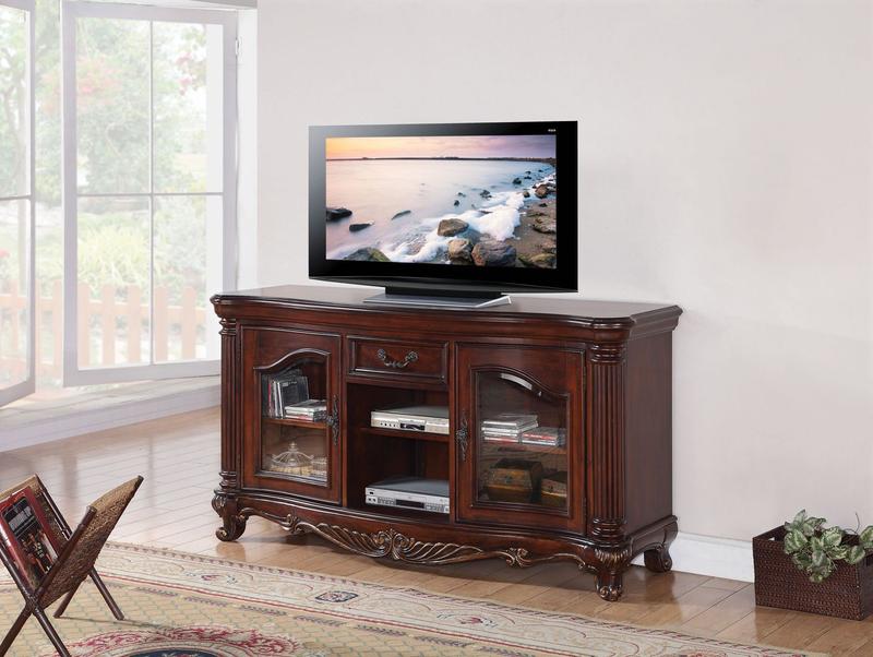 Remington Brown Cherry Tv Stand