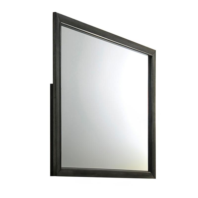 Carine II Gray Mirror