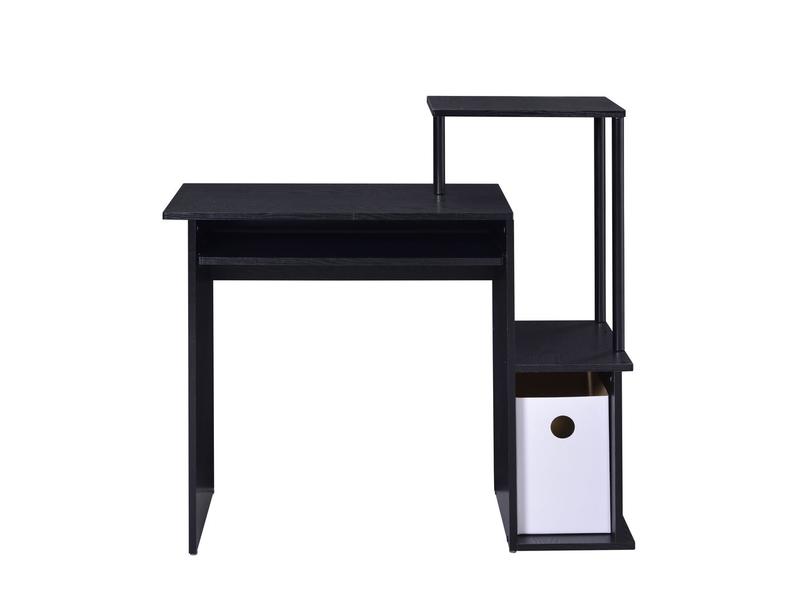 Lyphre Black Finish Computer Desk