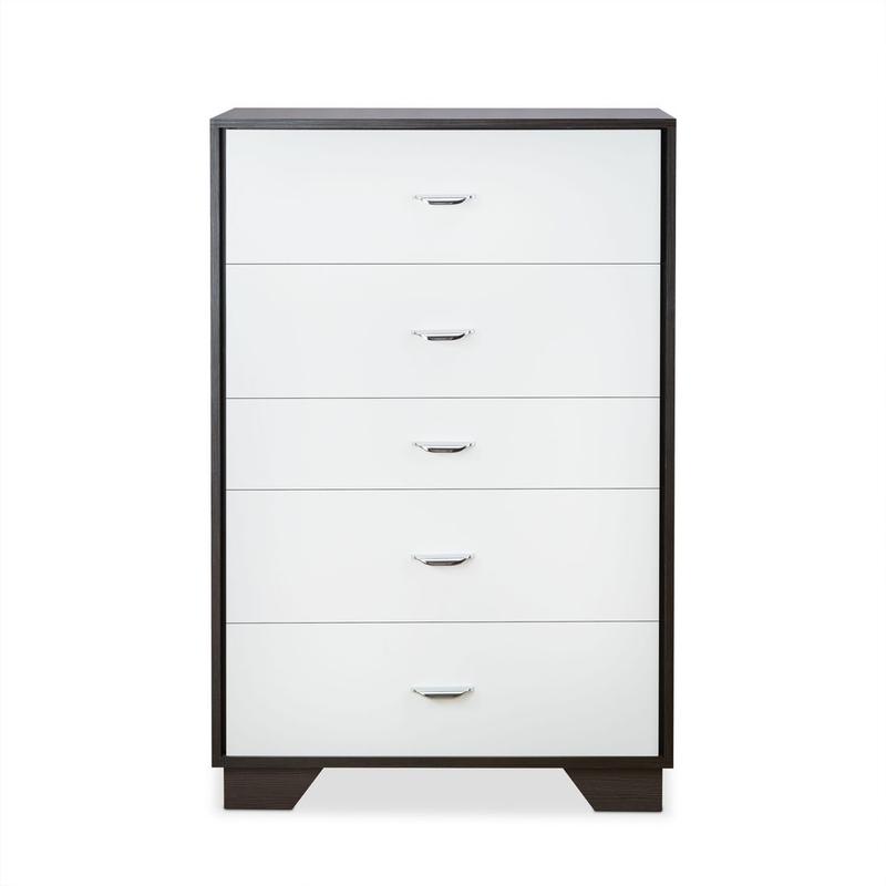 Eloy White & Espresso Chest