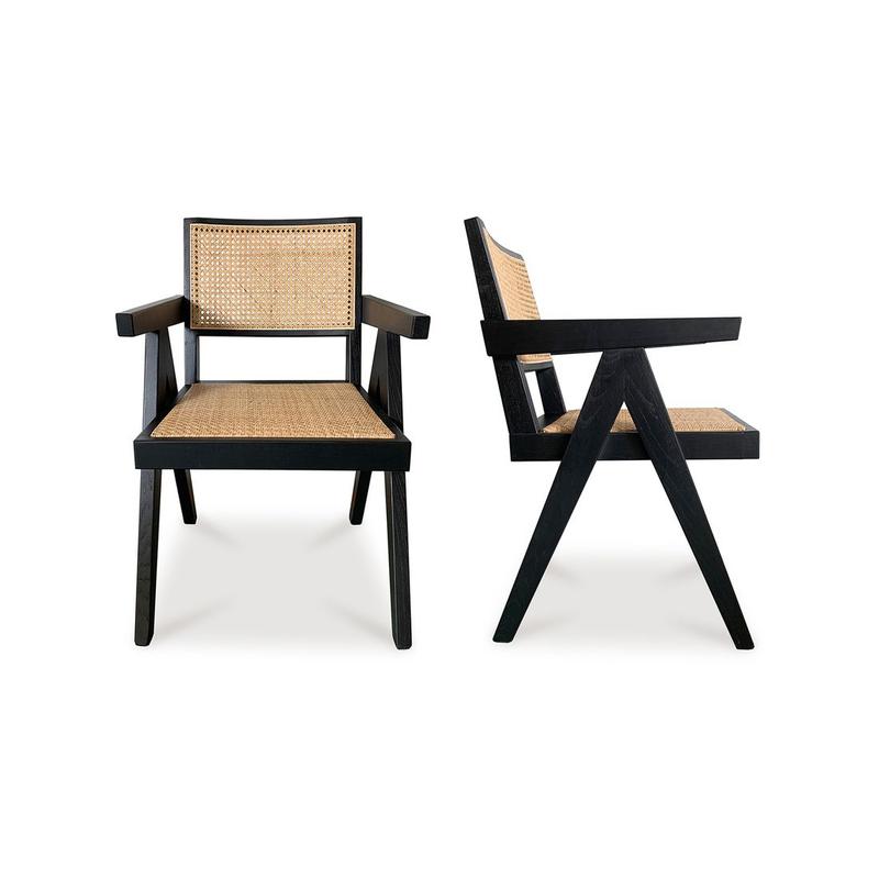 TAKASHI CHAIR BLACK- SET OF TWO