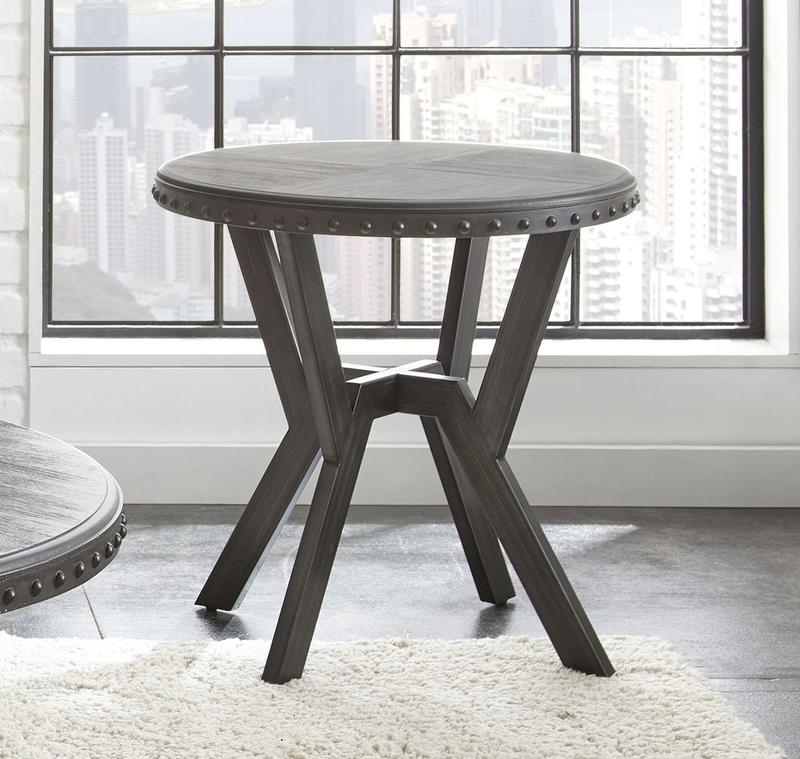 Alamo Round End Table