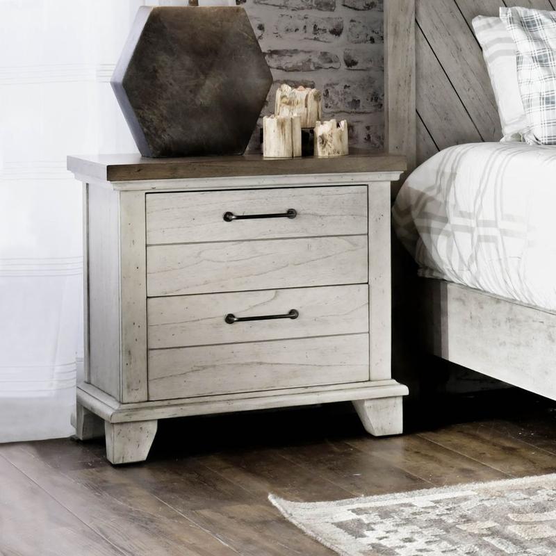 Bear Creek Two Drawer Nightstand