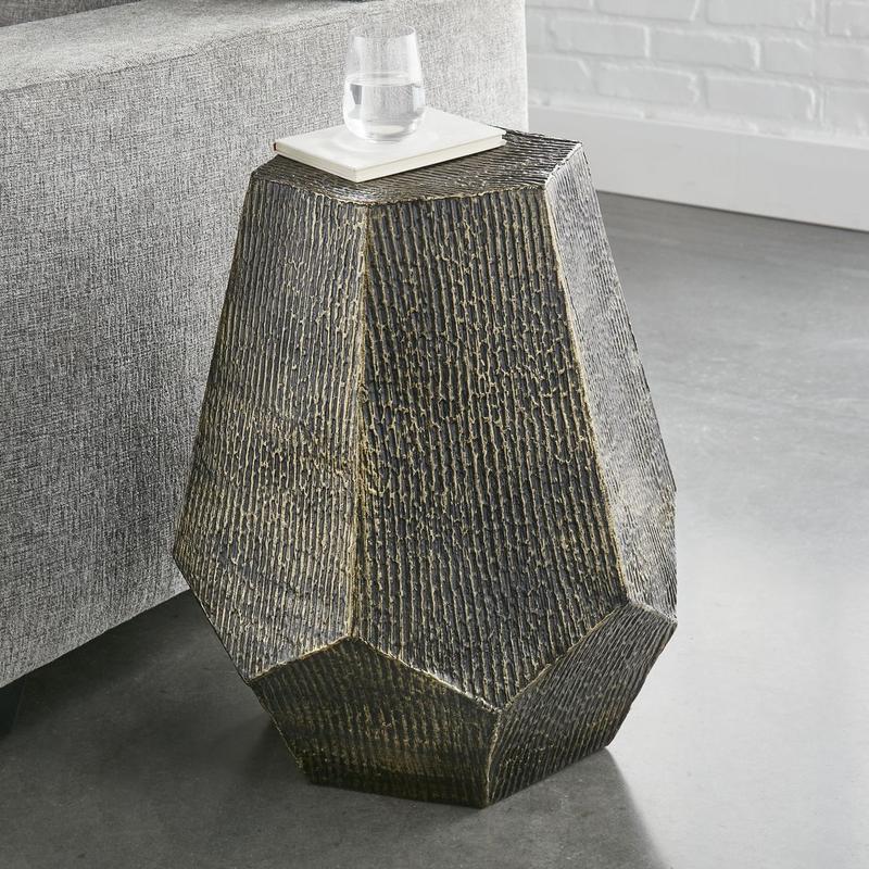 Donato Hexagon End Table