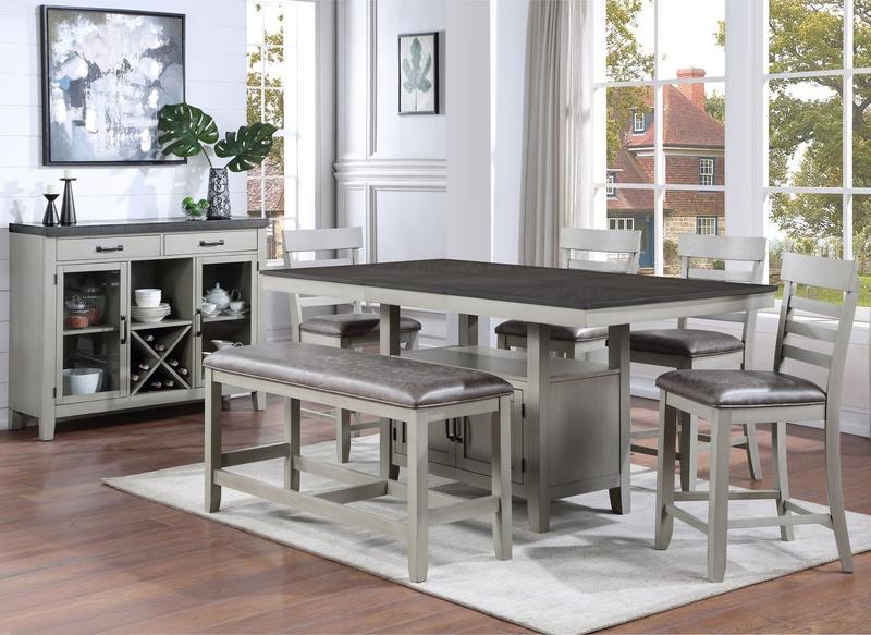 Hyland 7pc Dining Set With Server