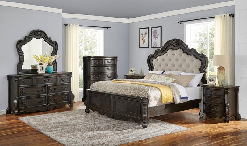 Rhapsody King 6pc Bedroom Set