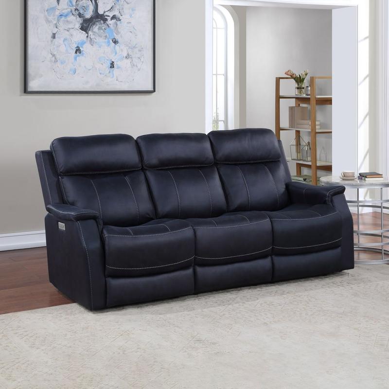 Valencia Dual Power Reclining Sofa - Ocean