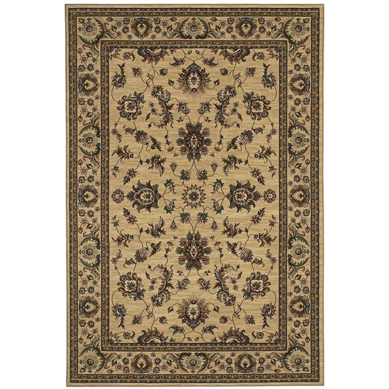 Ariana 311I3 Ivory/ Green Indoor Area Rug