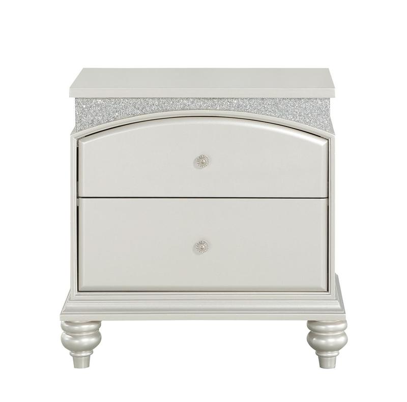 Maverick Platinum Nightstand