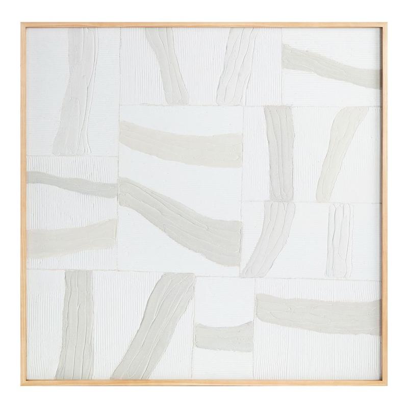 CONFIGURED FRAMED PAINTING