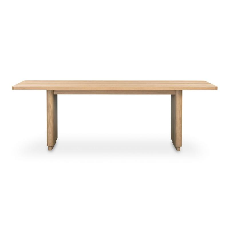 ROUND OFF DINING TABLE SMALL OAK
