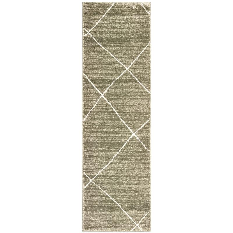 Carson 9661A Grey/ Ivory Indoor Area Rug