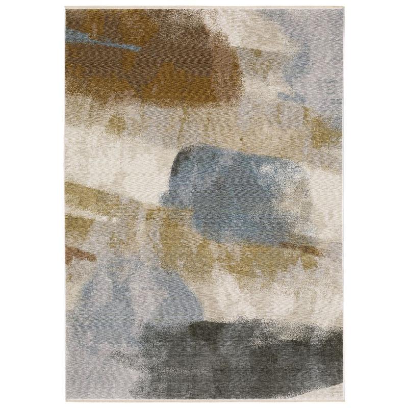 Hayden HAY09 Beige/ Rust Indoor Area Rug