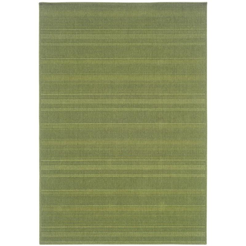 Lanai 781F6 Green Indoor/Outdoor Area Rug - 8'6" x 13'