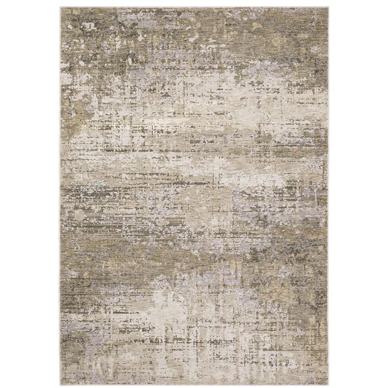 Nebulous 001H9 Beige/ Grey Indoor Area Rug