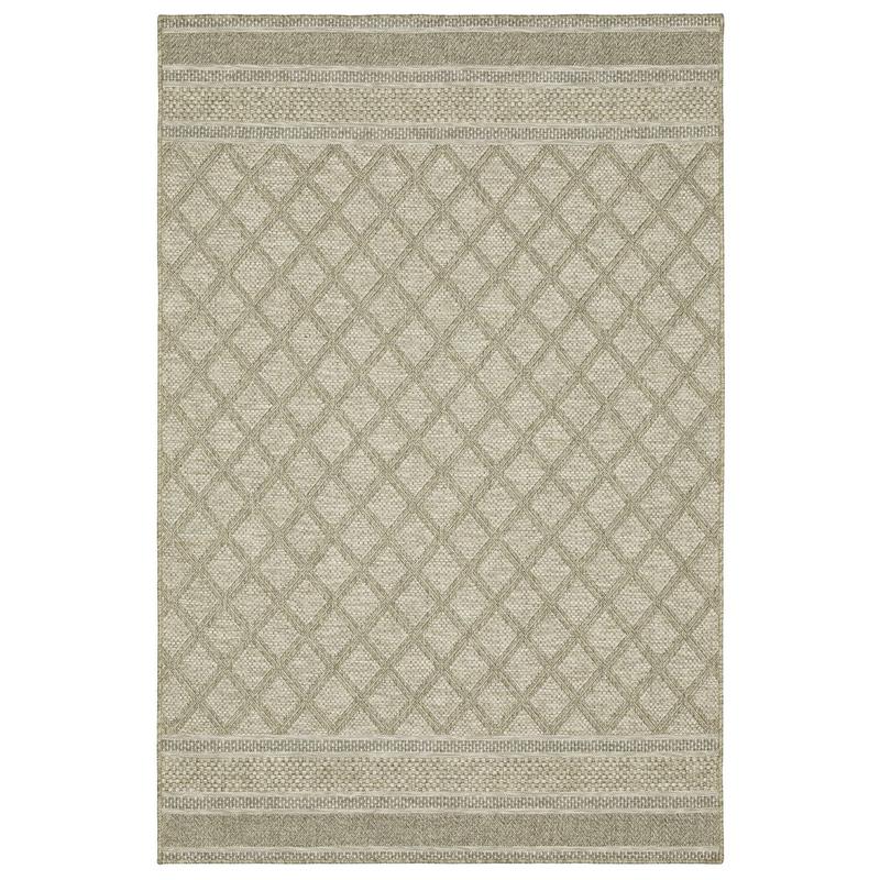 Tortuga TR10A Beige/ Black Ultimate Performance Area Rug - 3'3" x 5'