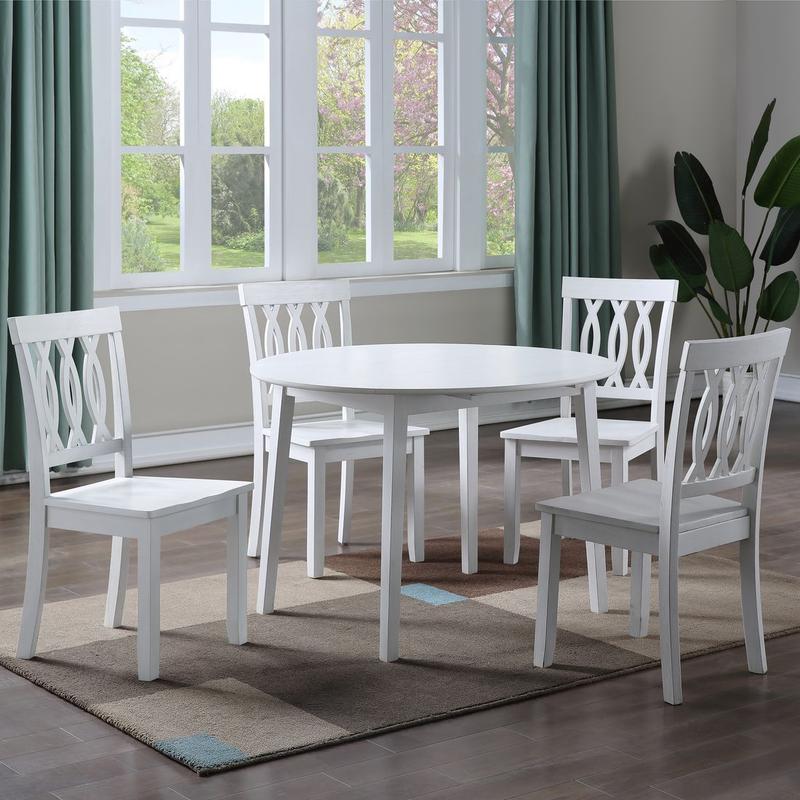 Naples 5-Piece Drop-Leaf Dining Set