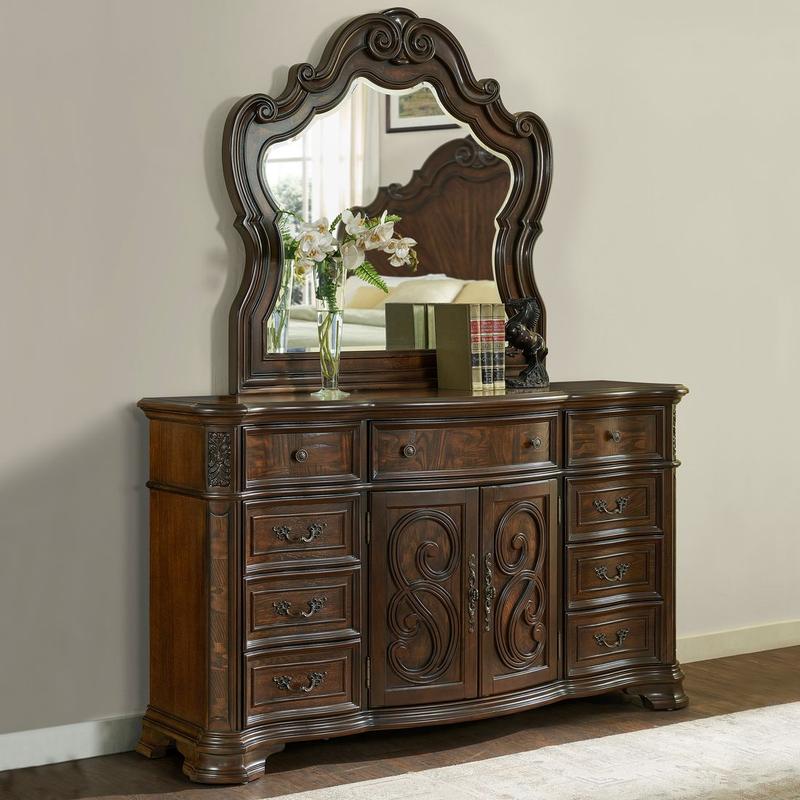 Royale Dresser And Mirror