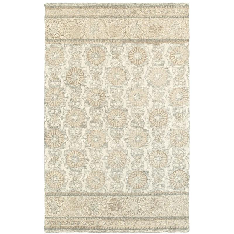 Craft 93002 Ash/ Sand Indoor Area Rug - 10' x 13'