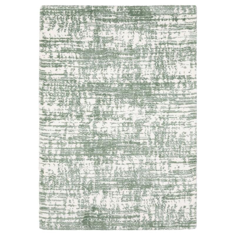 Galileo GAL09 Green/ Ivory Indoor Area Rug - 3'10" x 5'5"